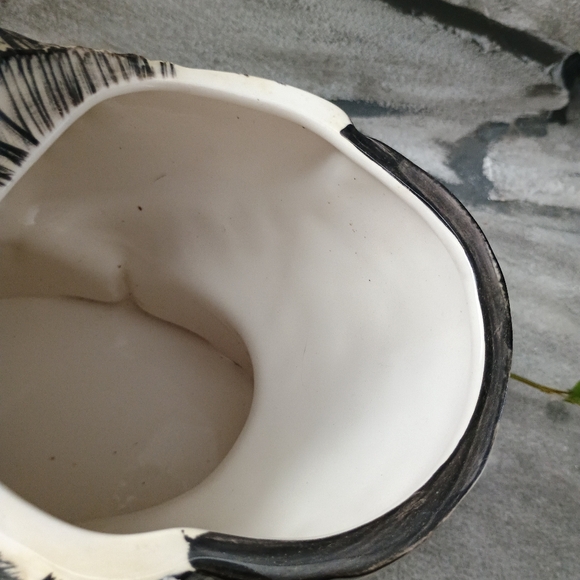 Large Red And Black Rooster Canister Or Cookie Jar, Cottage Cabin Core - Picture 9 of 16